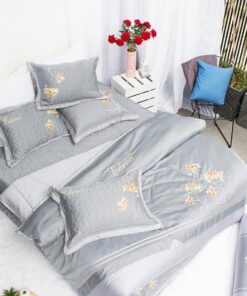 Bộ Chăn Drap Gối Edena Tencel 736 - Ảnh 2
