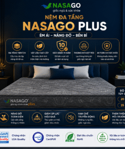 Nệm Cao Su Đa Tầng NASAGO Plus