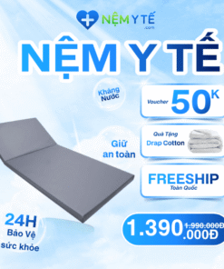 Nệm y tế gấp 2 chất lượng cao
