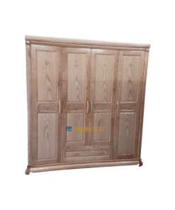 tủ quần áo gỗ sồi 4 cánh