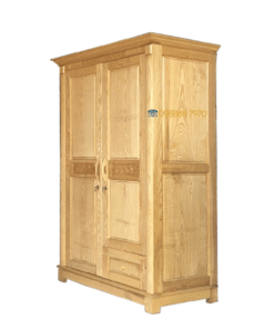 tủ quần áo gỗ sồi 2 cánh