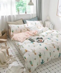 Bộ Chăn Drap Gối Cotton Korea Bộ Chăn Drap Gối Cotton Korea - Ảnh 3