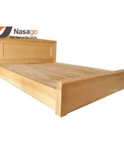 Giường Ngủ Gỗ Sồi Nga Sát Đất Giá Rẻ - Ảnh 2