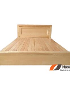 giường ngủ gỗ sồi vạt phản