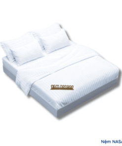 bộ chăn drap khách sạn sọc kẻ