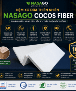 Nệm Xơ Dừa Thiên Nhiên NASAGO Cocos Fiber