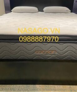 nệm lò xo túi cocoon grey luxe liên á