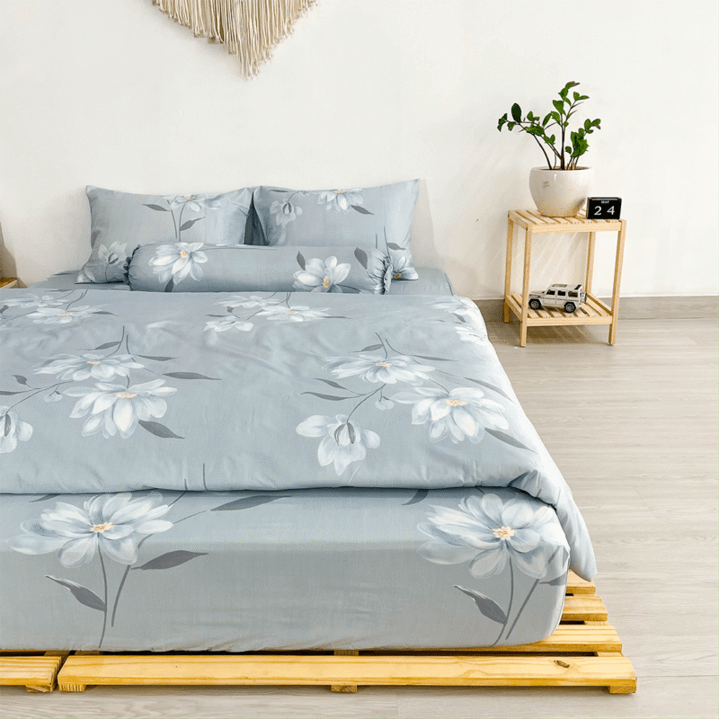 bộ sản phẩm Chăn ga gối Tencel NASAGO