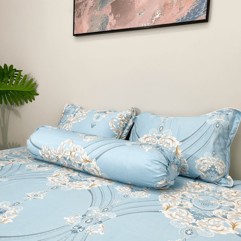 bộ sản phẩm Chăn ga gối Tencel NASAGO