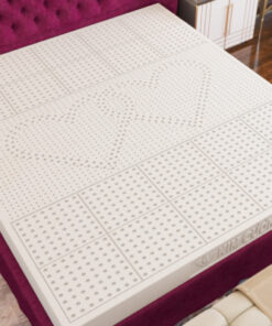 Nệm cao su purelux 3 vùng kim cương