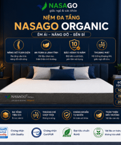 Nệm Cao Su Đa Tầng Organic