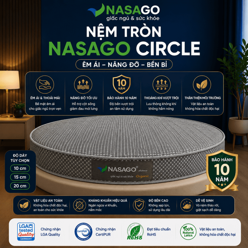 Nệm tròn NASAGO