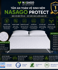 Tấm an toàn vệ sinh nệm cao cấp NASAGO