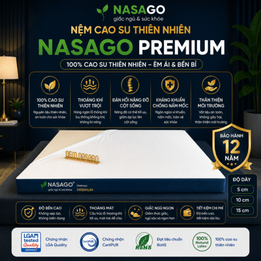 Nệm Cao Su Premium
