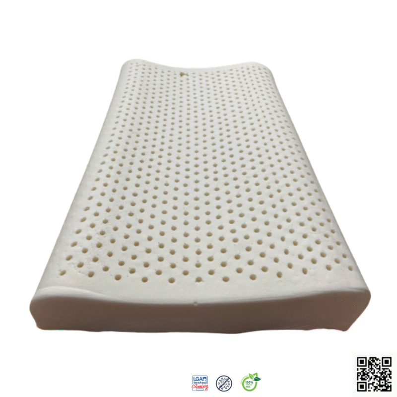 Gối Đầu Cao Su NASAGO Gợn Sóng